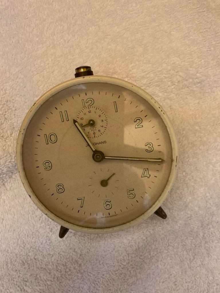 vintage wekker  Junghans, Ophalen of Verzenden, Gebruikt