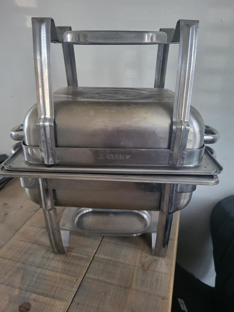 Warm houd bakken met brandpasta, Ophalen, Gebruikt