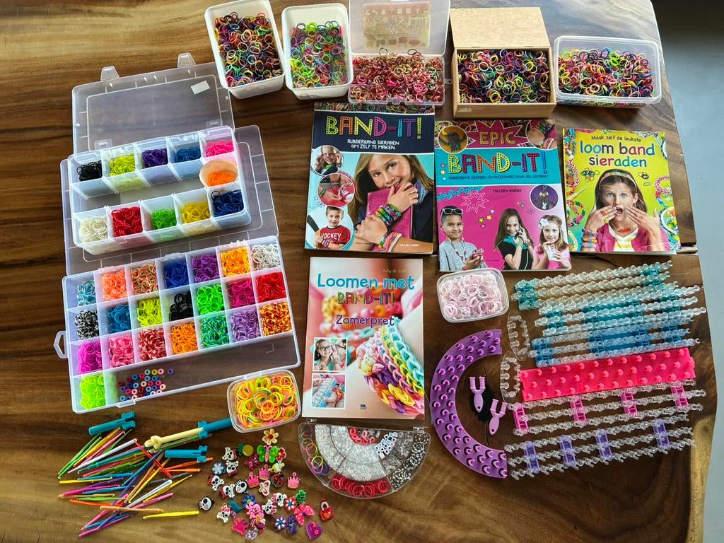 Loombandjes, loomrekken, accessoires en voobeeldboeken, Ophalen of Verzenden, Gebruikt