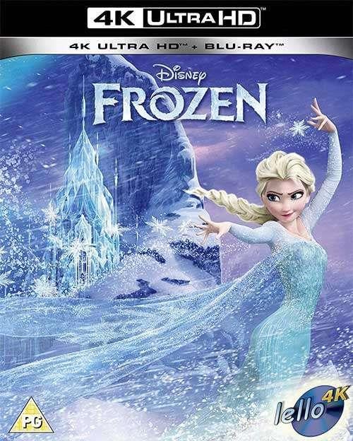 Blu-ray 4K: Disney's Frozen (2013 Kristen Bell) UK niet NLOG, Cd's en Dvd's, Blu-ray, Ophalen of Verzenden, Nieuw in verpakking