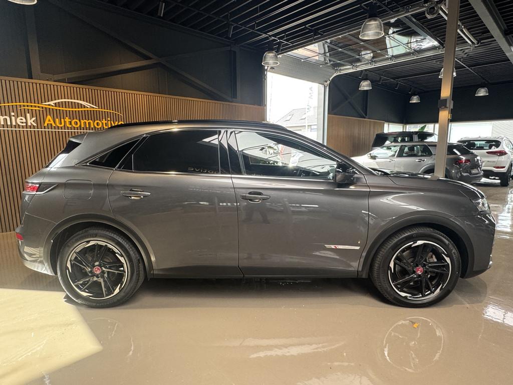 DS 7 E-Tense 300 4x4 Performance Line Navigatie Panorama Lmv, Auto's, DS, Automaat, 77 km/l, Gebruikt, Zwart