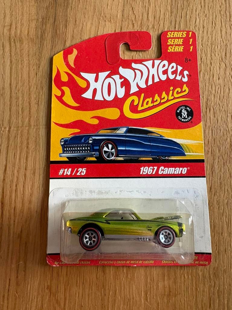 2005 HotWheels Redline ‘67 Camaro SS Classics Sr 1 #14 of 25, Ophalen of Verzenden, Nieuw, Auto