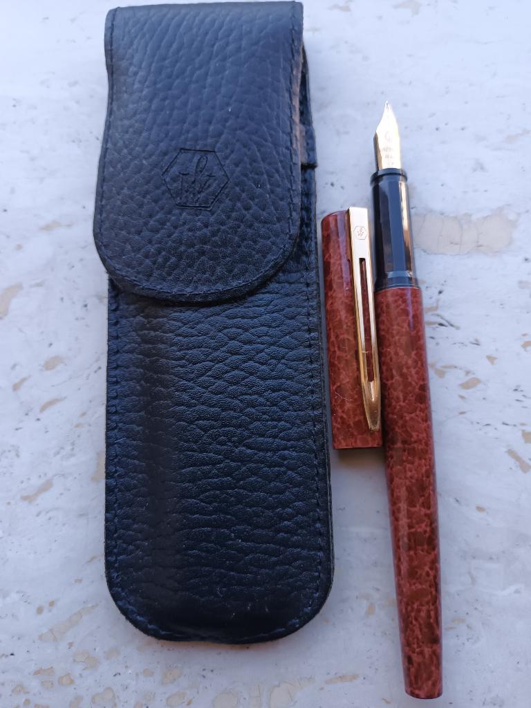 Waterman Vulpen - France - met Org. Foudraal - Gemerkt, Verzamelen, Pennenverzamelingen, Gebruikt, Met doosje, Ophalen of Verzenden