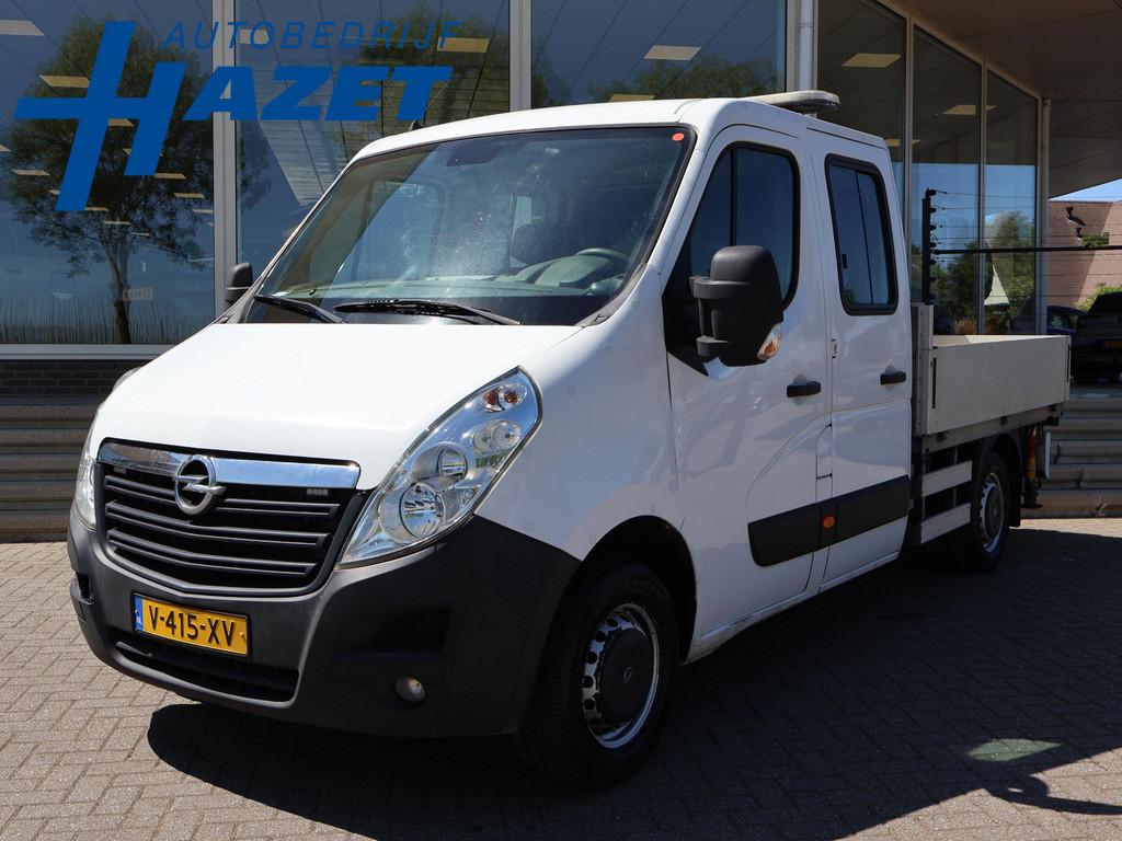 Opel Movano 2.3 CDTI BITURBO 145 PK HIAB 017T LAADKRAAN OPEN, Voorwielaandrijving, 145 pk, Stof, Gebruikt