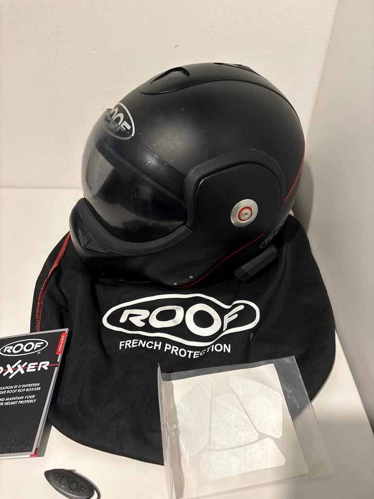 Roof Boxer helm carbon maat S, Systeemhelm, Heren, S, Tweedehands