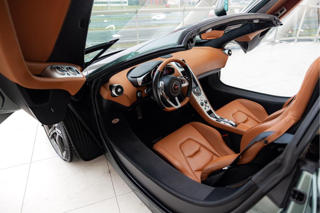 McLaren 650S 3.8 Spider | MSO | Chiltern Green | Tan Interio, Auto's, McLaren, Automaat, Achterwielaandrijving, Gebruikt, Cabriolet