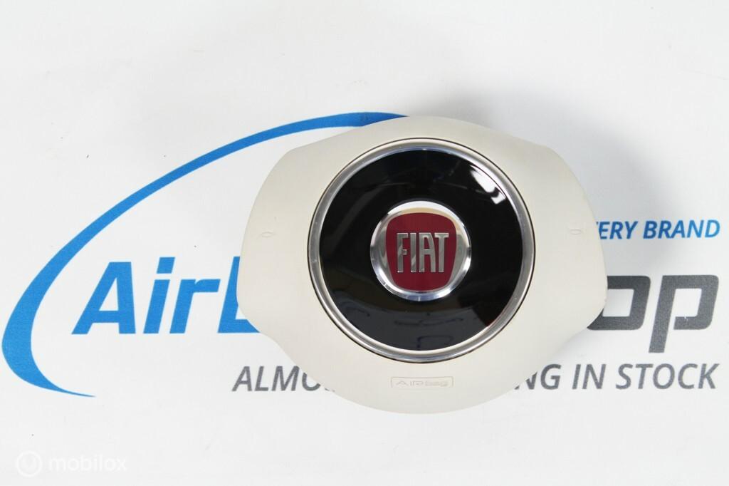 Airbag set - Dashboard wit stuur Fiat 500 (2007-2016)