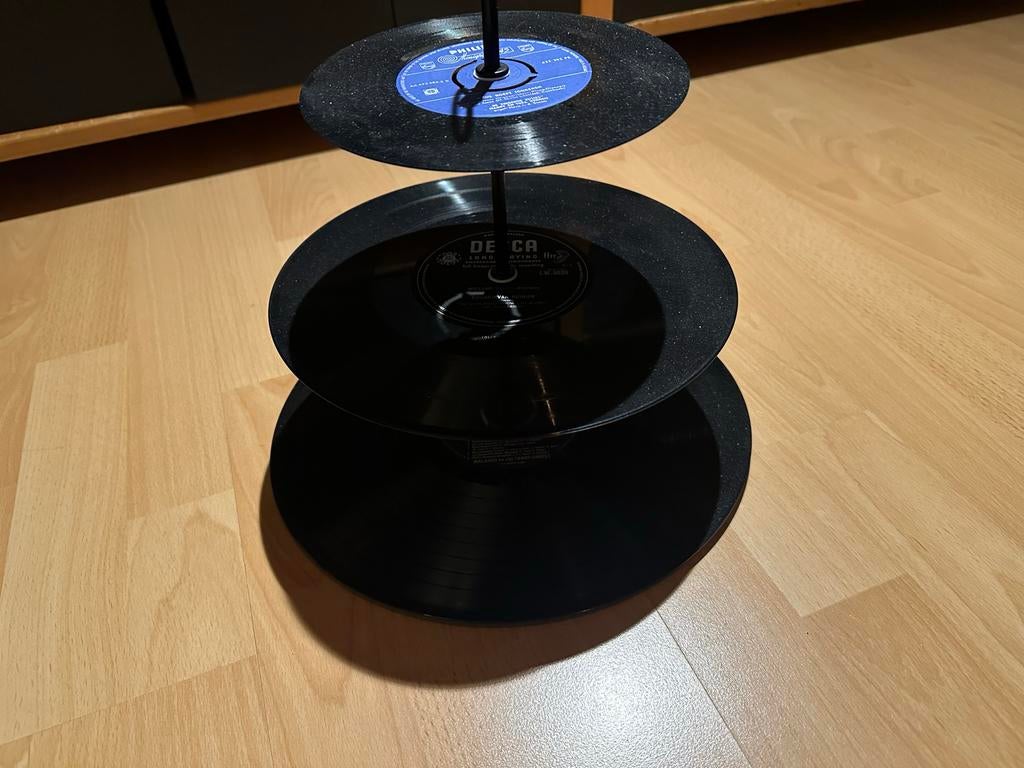 Etagère van Vinylplaten - Decoratief, Ophalen of Verzenden, Gebruikt