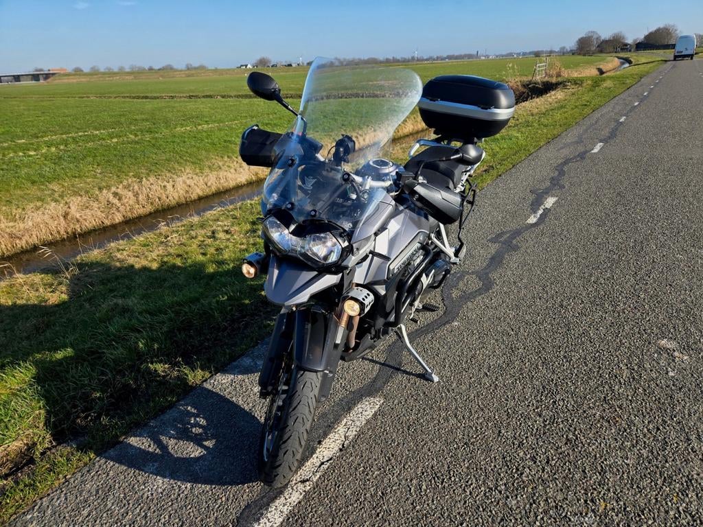 Triumph Tiger 1200 Explorer – CC, koffers, 135pk, Motorrijbewijs A, 3 cilinders, Particulier, Toermotor