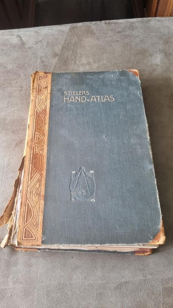 Stielers Hand-Atlas - 1918 - 100 kaarten in koperstich, Gelezen, Overige atlassen, Justus Perthes, Ophalen of Verzenden