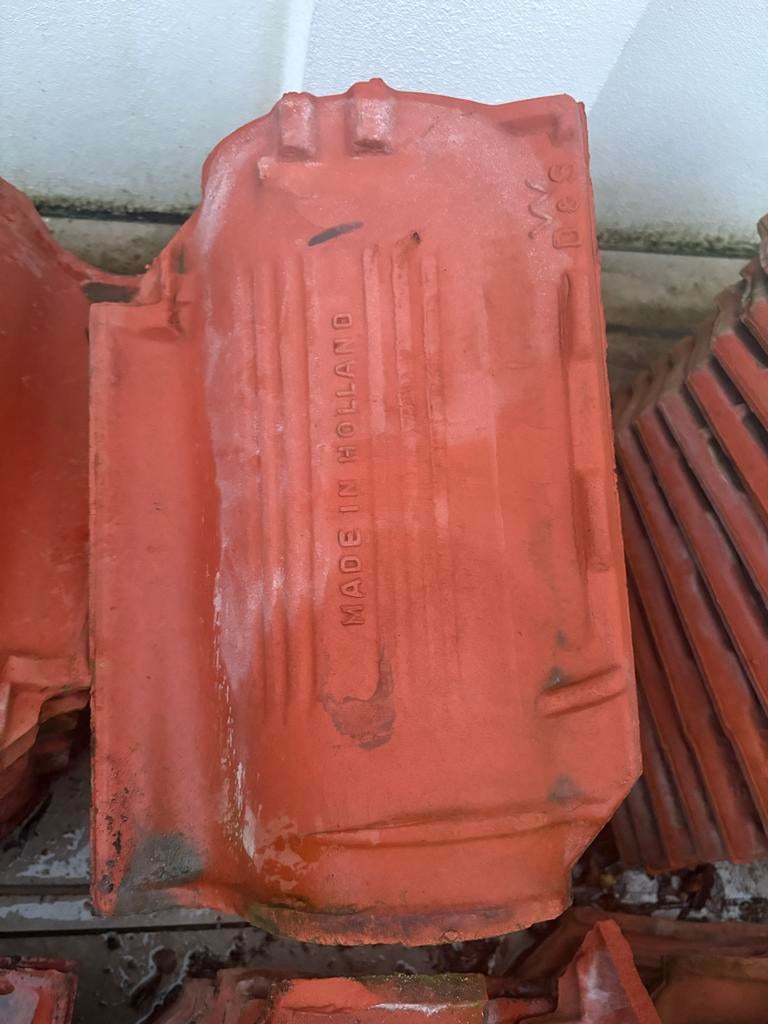 Gratis ophalen - Dakpannen, Ophalen, Gebruikt, Steen of Klei, 15 m² of meer