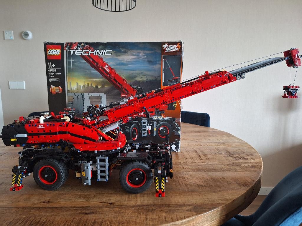 Lego 42082 Rough Terrain Craine, Ophalen, Zo goed als nieuw