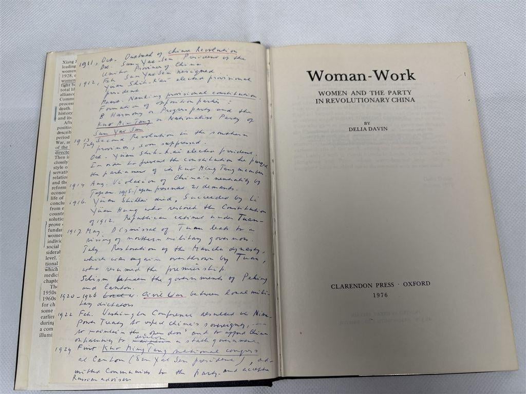 Vrouwen & de Partij in Revolutionair China [1976] Hardcover, Ophalen of Verzenden, Gelezen, Azië