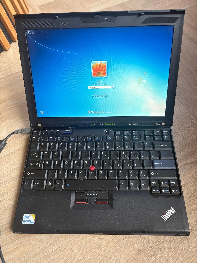 Lenovo Thinkpad x200, Computers en Software, Windows Laptops, Ophalen, Gebruikt, 12 inch, 2 tot 3 Ghz