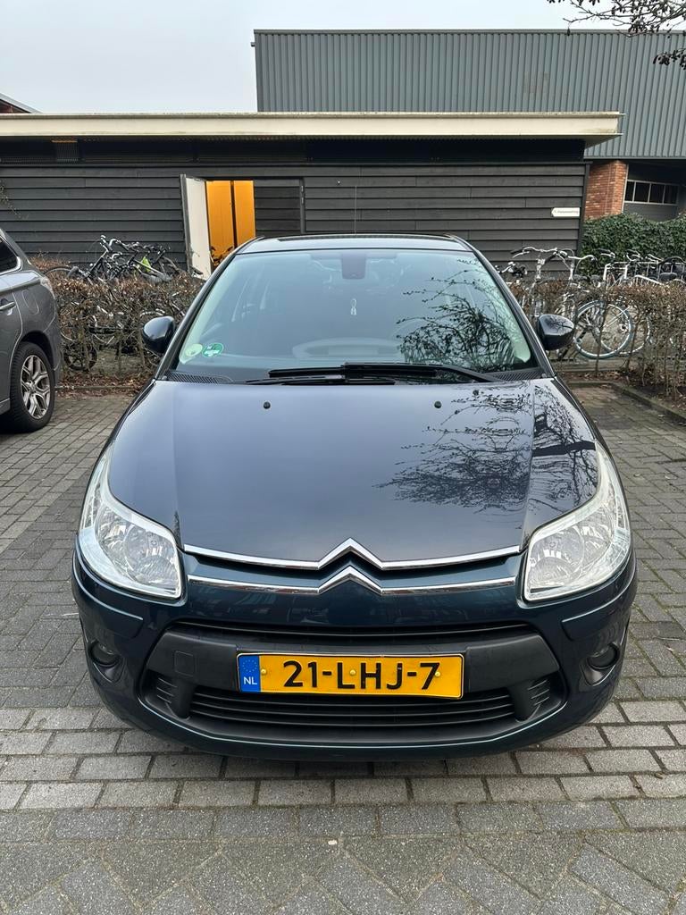 Citroën C4 1.6 VTI Berline AUT 2010 Blauw, Auto's, Citroën, 4 cilinders, Blauw, 1248 kg, 1598 cc