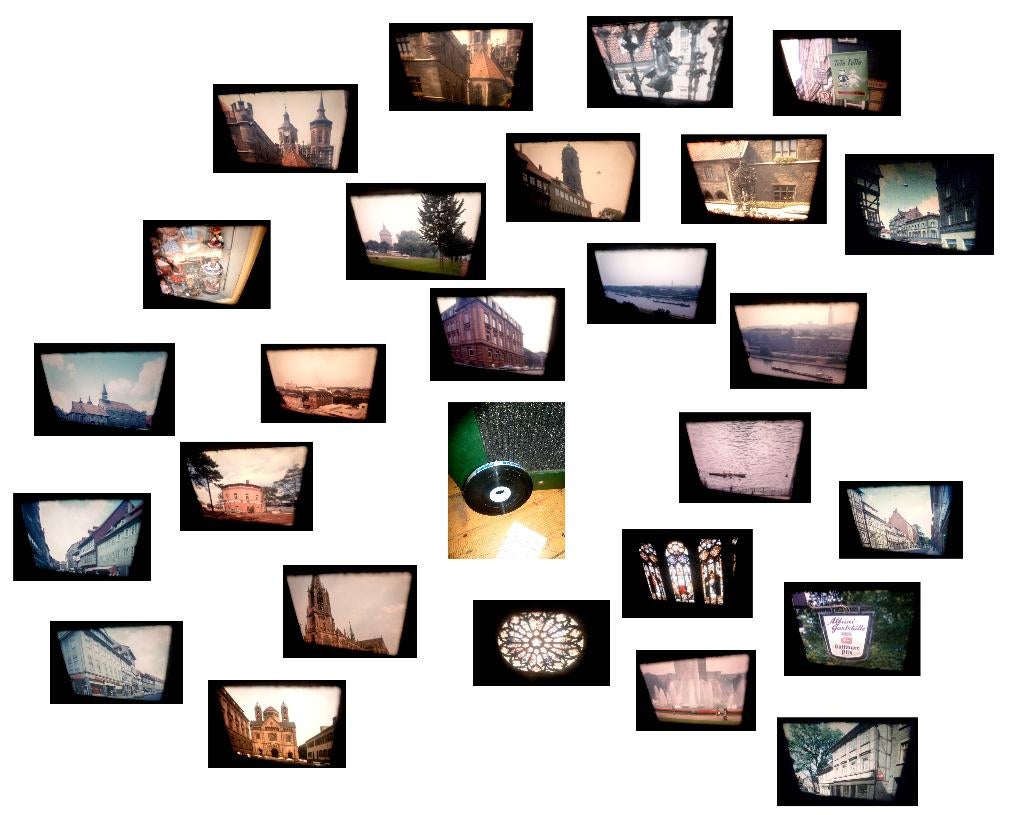 16mm amateur Göttingen Mannheim + ? 1964 - stadsbeelden, Ophalen of Verzenden, 16mm film