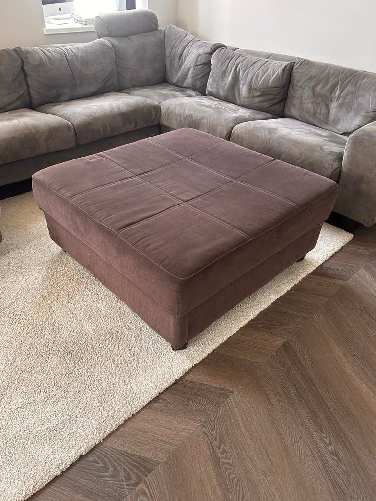 Hocker/poef, Ophalen, Gebruikt, Vierkant, 100 tot 125 cm