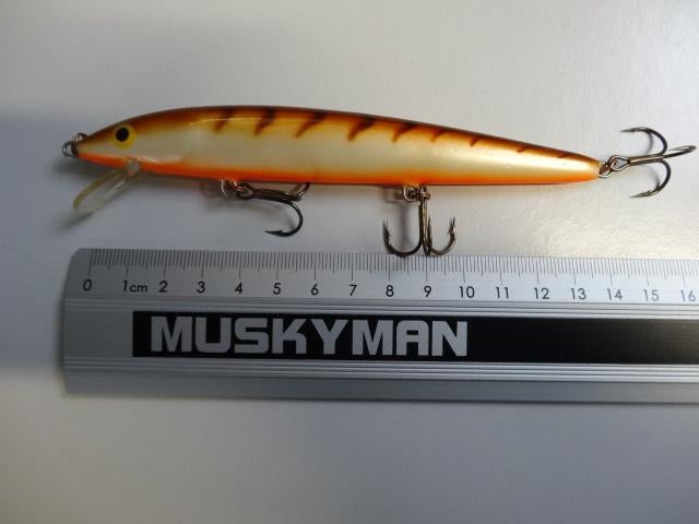 Kunstaas: Rapala Husky Jerk (HJ-14) pluggen, Watersport en Boten, Verzenden, Gebruikt, Overige typen