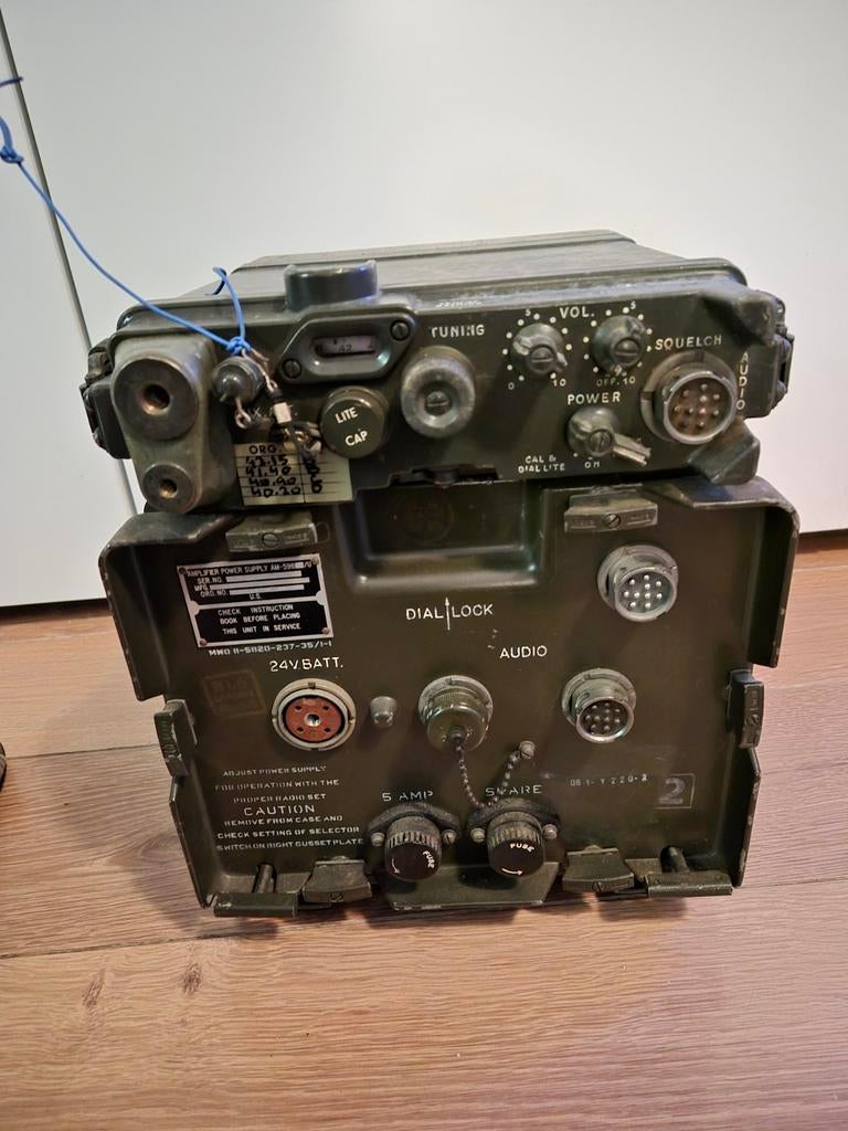 Amerikaanse zender en ontvanger., .., Usa, Ophalen of Verzenden, Landmacht