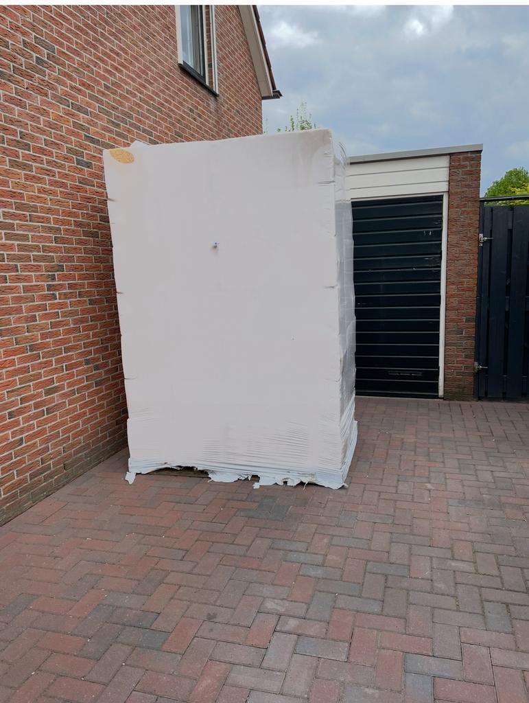 20kg vlas houtvezel gehakseld stro, Ophalen, Vee