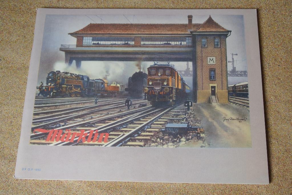 Märklin KATALOG 1932 reprint, Gelijkstroom of Wisselstroom, Nieuw, Märklin, Boek, Tijdschrift of Catalogus