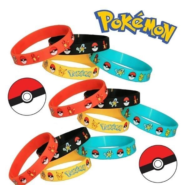 Diverse schitterende POKEMON Armbanden € 2,95 p/stuk, Verzenden, Nieuw, Overige kleuren, Armband