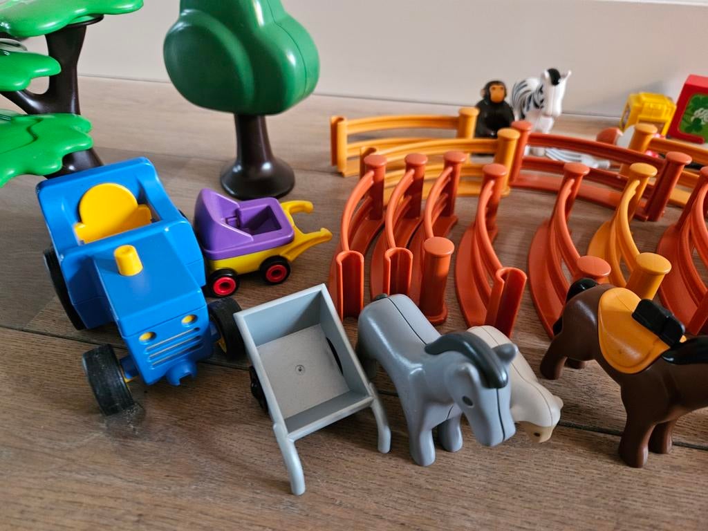 Playmobil peuter., Ophalen