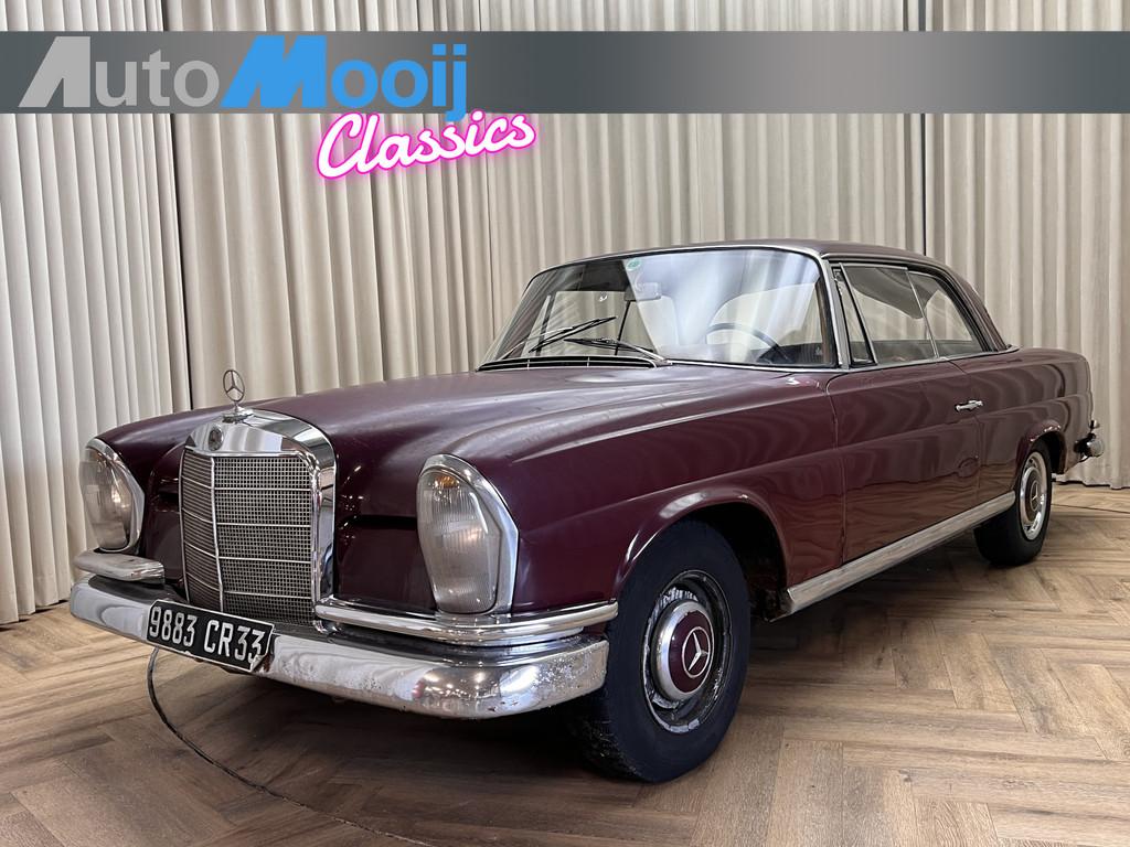 Mercedes-Benz 200-serie 220 SE *Project* Handbak 1963 / 6-ci, Stof, 4 stoelen, Mercedes-Benz, Bedrijf