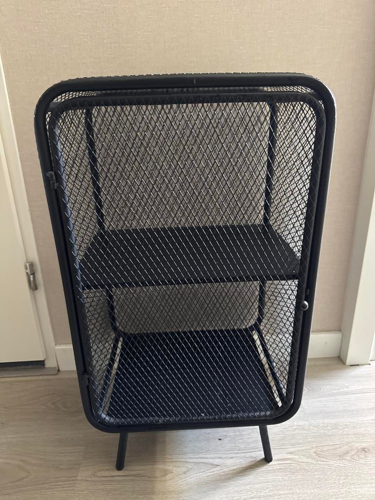 Leuk metalen kastje - H70 B40 D30, Ophalen, Gebruikt