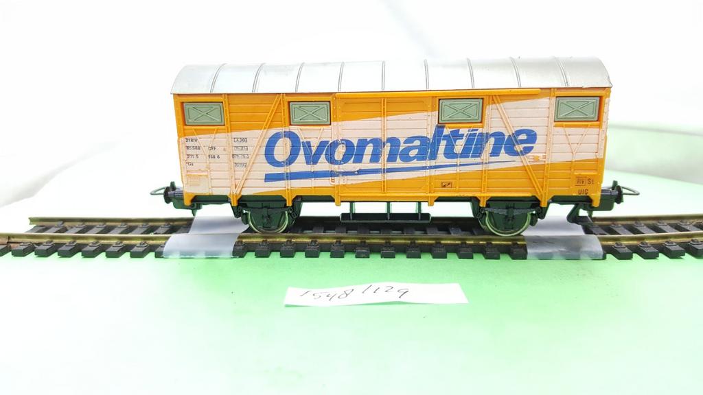 Lima H0 3154 SBB Ovomaltine  goederen wagen 1976 nieuwstaat, Gelijkstroom, Wagon, Ophalen of Verzenden, Zo goed als nieuw