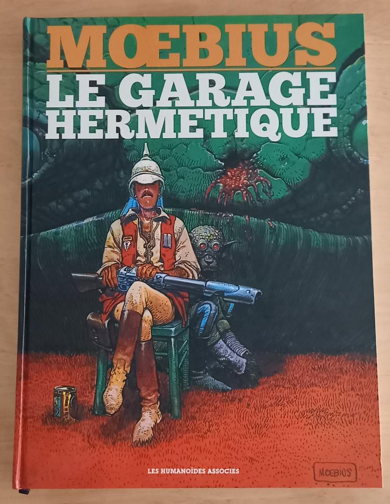 Moebius Le garage hermetique 30x40 Groot Formaat Hardcover, Eén stripboek, Ophalen, Zo goed als nieuw