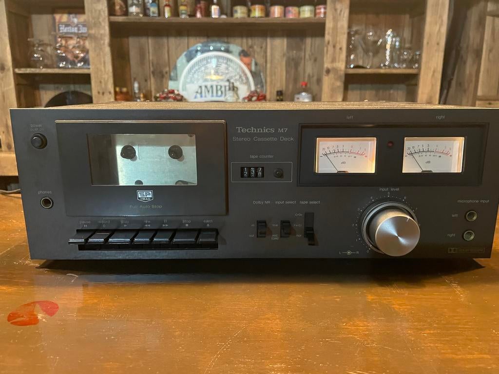 Technics M7 cassettedeck, Ophalen of Verzenden, Enkel, Overige merken, Tape counter