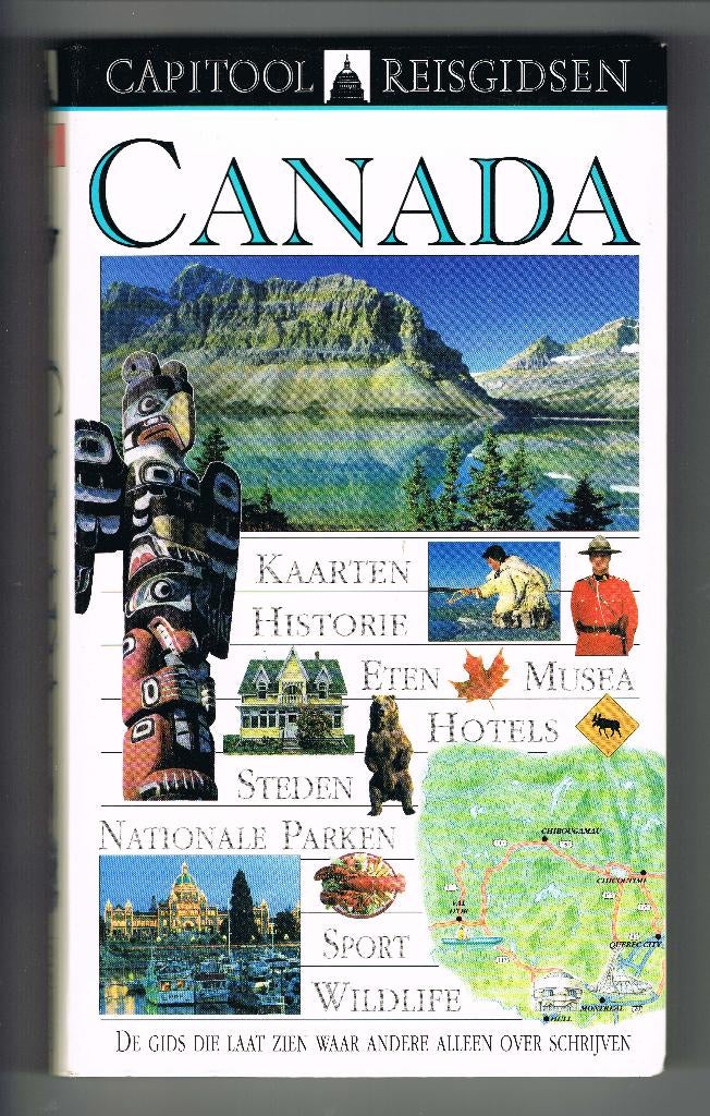 Canada - Capitoolgids, Ophalen of Verzenden, Europa, Reisgids of -boek, Overige merken