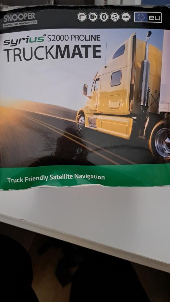 Snooper S2000 Proline Truckmate Navigatie met Bluetooth, Auto diversen, Autonavigatie, Verzenden, Zo goed als nieuw