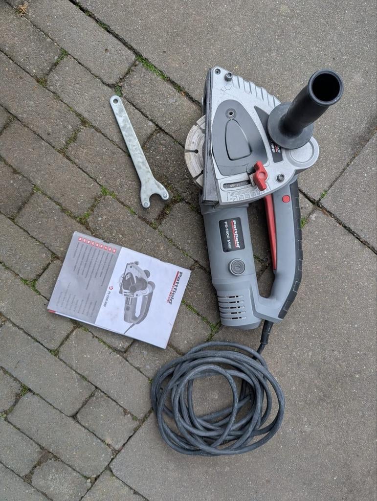 Pattfield Muurfrees PE-1500 MNF - Gebruikt, Ophalen, Gebruikt, Muurfrees, Elektrisch