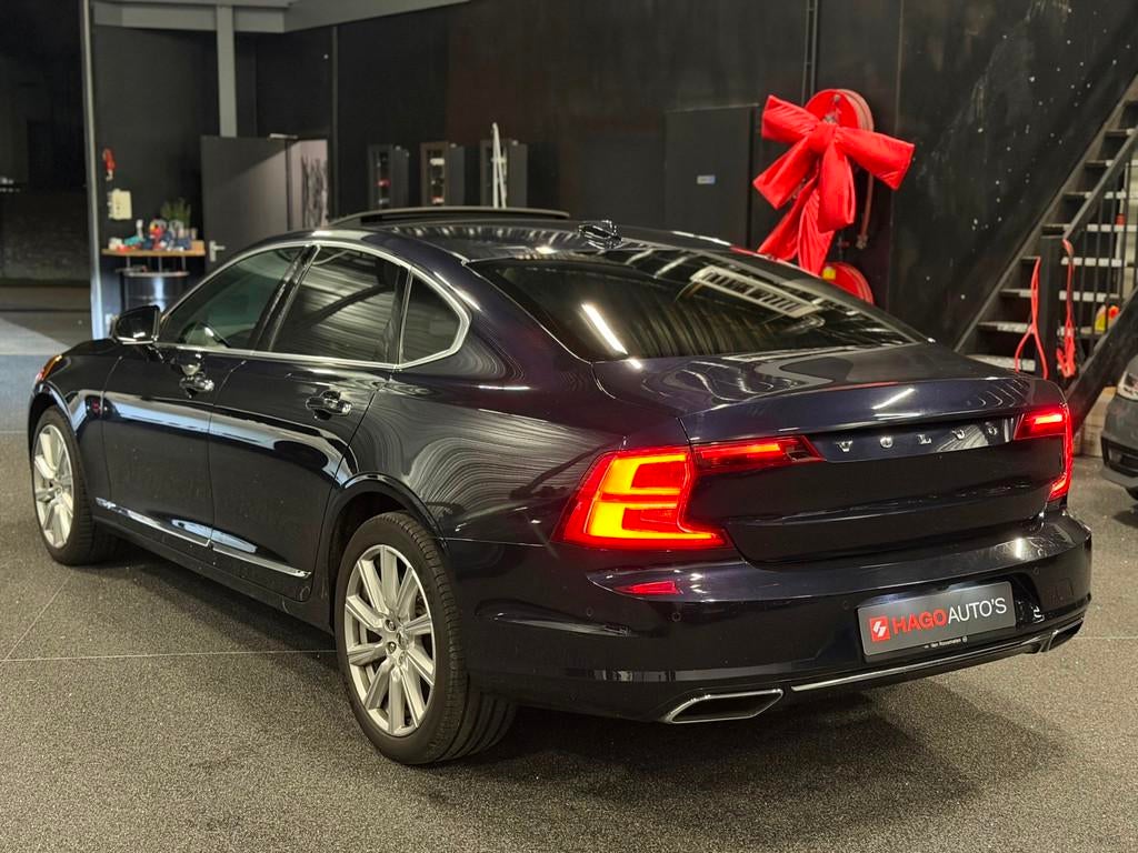 Volvo S90 2.0 D4 Inscription LED/NAVI/SCHUIFDAK/HUD/LEDER/CR, Auto's, Volvo, 1969 cc, Blauw, 23 km/l, Diesel