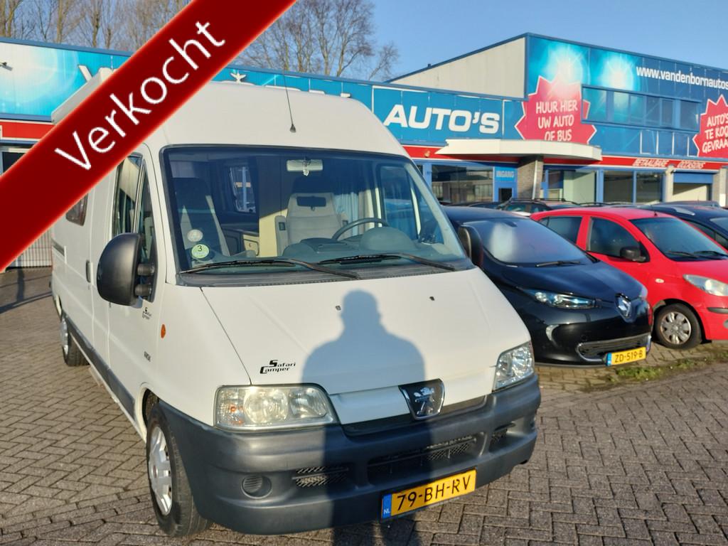 Peugeot 244L Zonnepanelen 2 Persoons Nw APK (bj 2002), Overige merken, Van den Born Auto's, Tot en met 2, Bedrijf