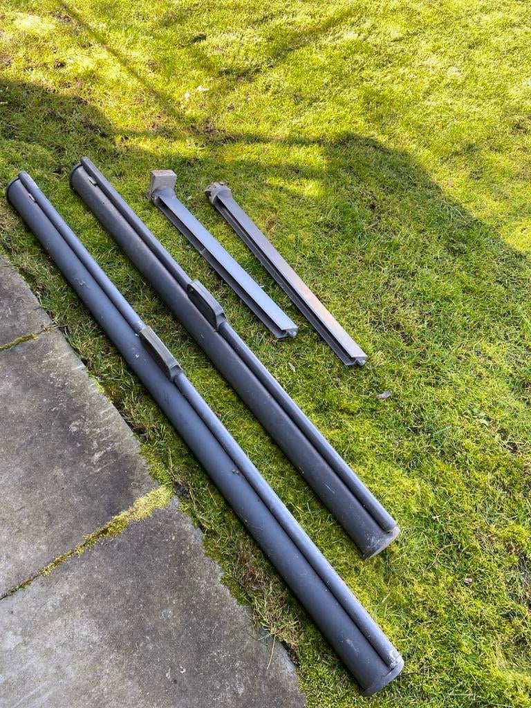 Zonneschermen 180 en 160 cm - Zo goed als nieuw, Tuin en Terras, Zonneschermen, Ophalen, Minder dan 250 cm, Zo goed als nieuw