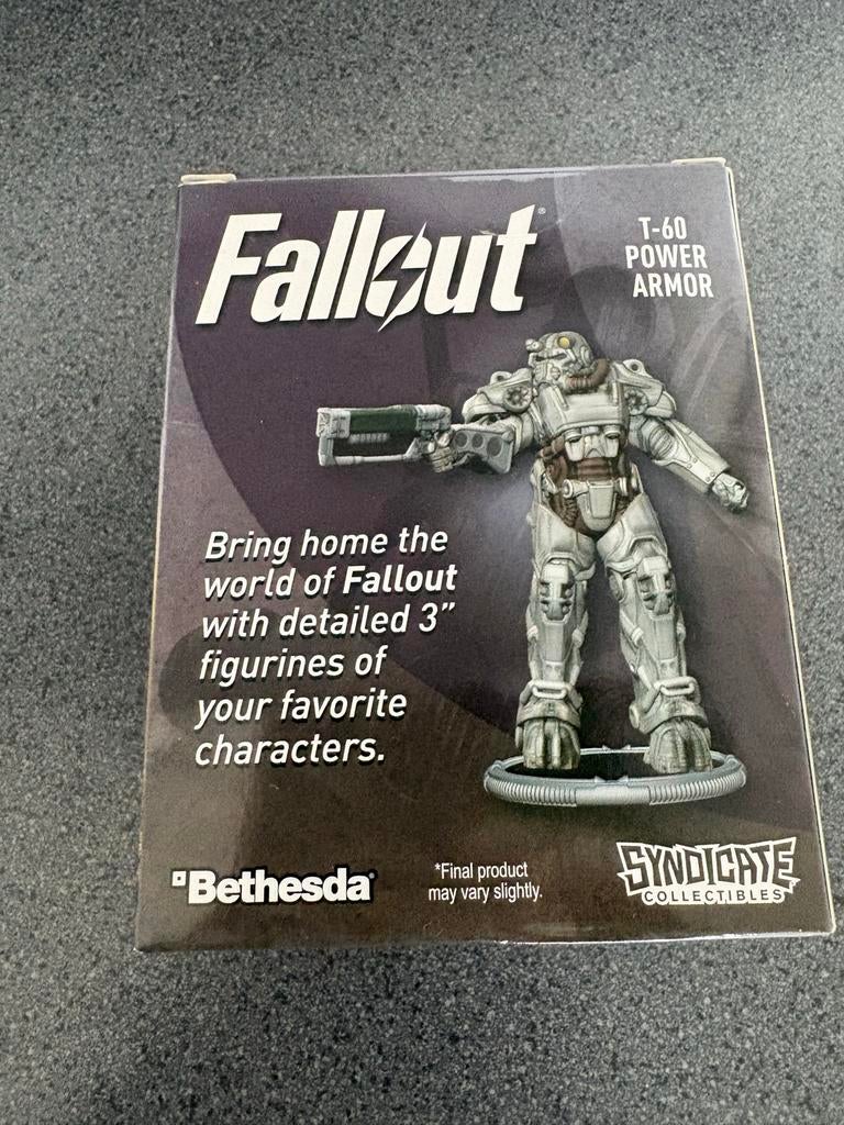 Fallout T-60 Power Armor Collectible Figuur || Sealed, Ophalen of Verzenden, Nieuw