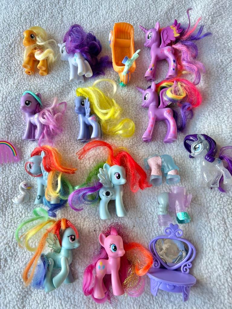 Pakket My Little pony’s G4 Magic Lilly Blossom,Daisy Dreams, Ophalen of Verzenden, Zo goed als nieuw