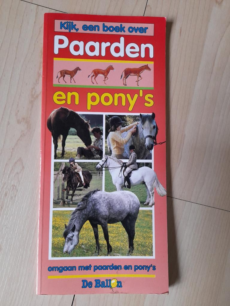 KIJK EEN BOEK OVER PAARDEN EN PONY's door PR Winkelaar, Ophalen of Verzenden, Gelezen