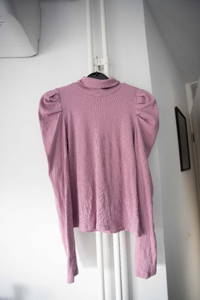 Roze dunne trui met pofmouwtjes Monki maat S, Ophalen of Verzenden, Monki, Roze, Maat 36 (S)