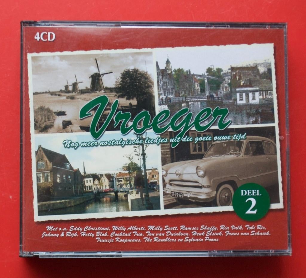 Vroeger 2 meer nostalgische voornamelijk Nederlandse liedjes, Ophalen of Verzenden, Gebruikt