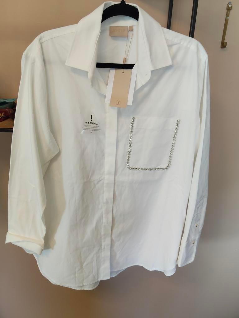 Josh V dames blouse Meggy siersteentjes nieuw maat XXL, Ophalen of Verzenden