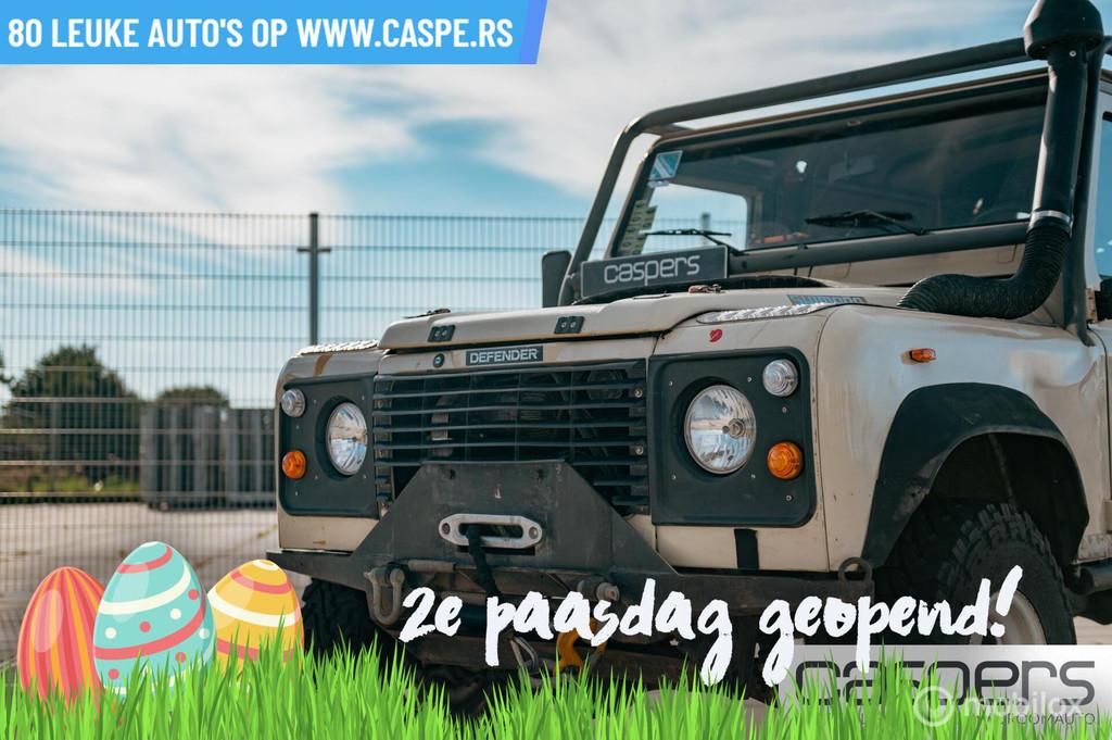 Land Rover Defender Tdi 90" Soft Top, Auto's, Bestelauto's, Euro 2, 86 pk, 2495 cc, Beige