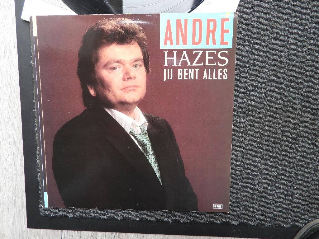 Elpee André Hazes – Jij Bent Alles Elpee 1987, Cd's en Dvd's, Vinyl Singles, Ophalen of Verzenden, Gebruikt, Pop, Single