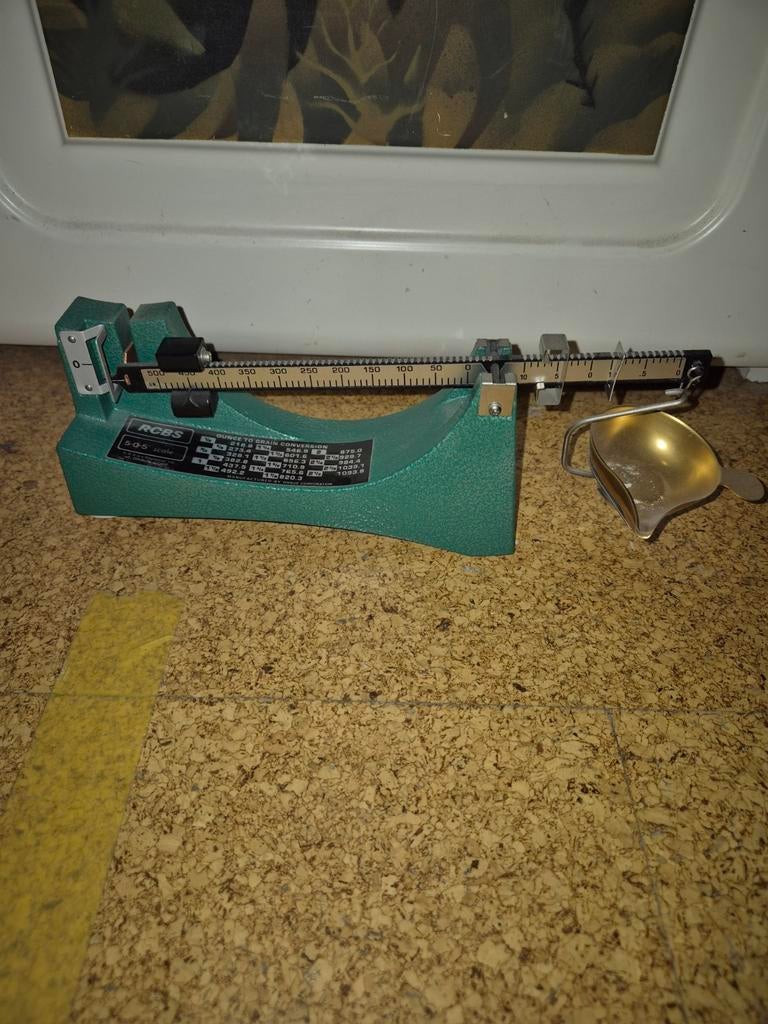 RCBS Precisieweegschaal voor herladen, Doe-het-zelf en Verbouw, Weegschalen, Ophalen of Verzenden