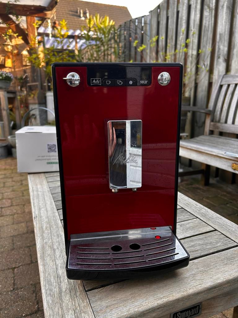 Melitta Solo Koffiemachine - Nette staat, Ophalen of Verzenden, Gebruikt, Koffiemachine, Koffiebonen