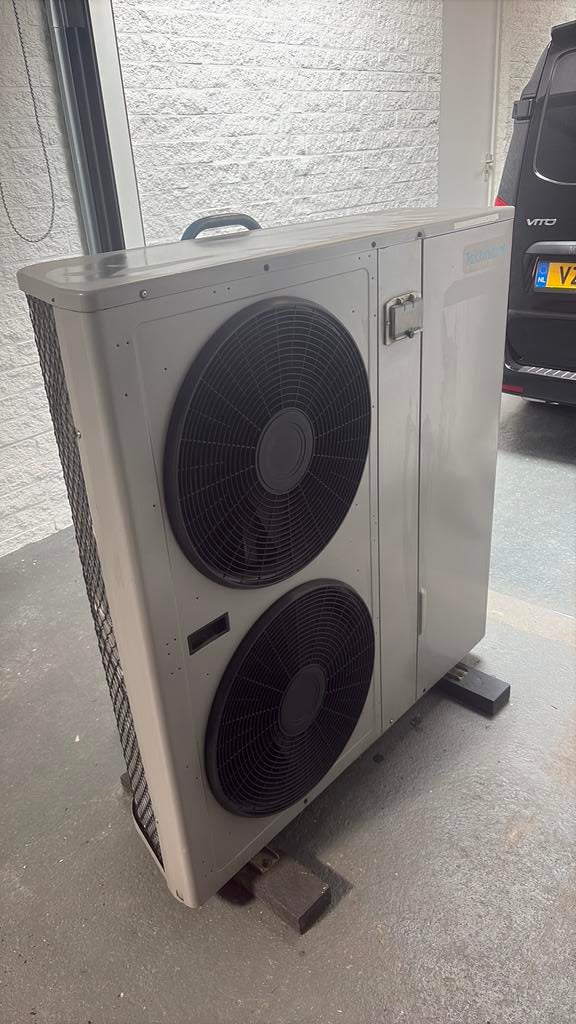 Technibel lucht / water warmtepomp 10,5kw warm 8,7kw koel, Ophalen, Gebruikt, Hoog rendement (Hr), Overige typen
