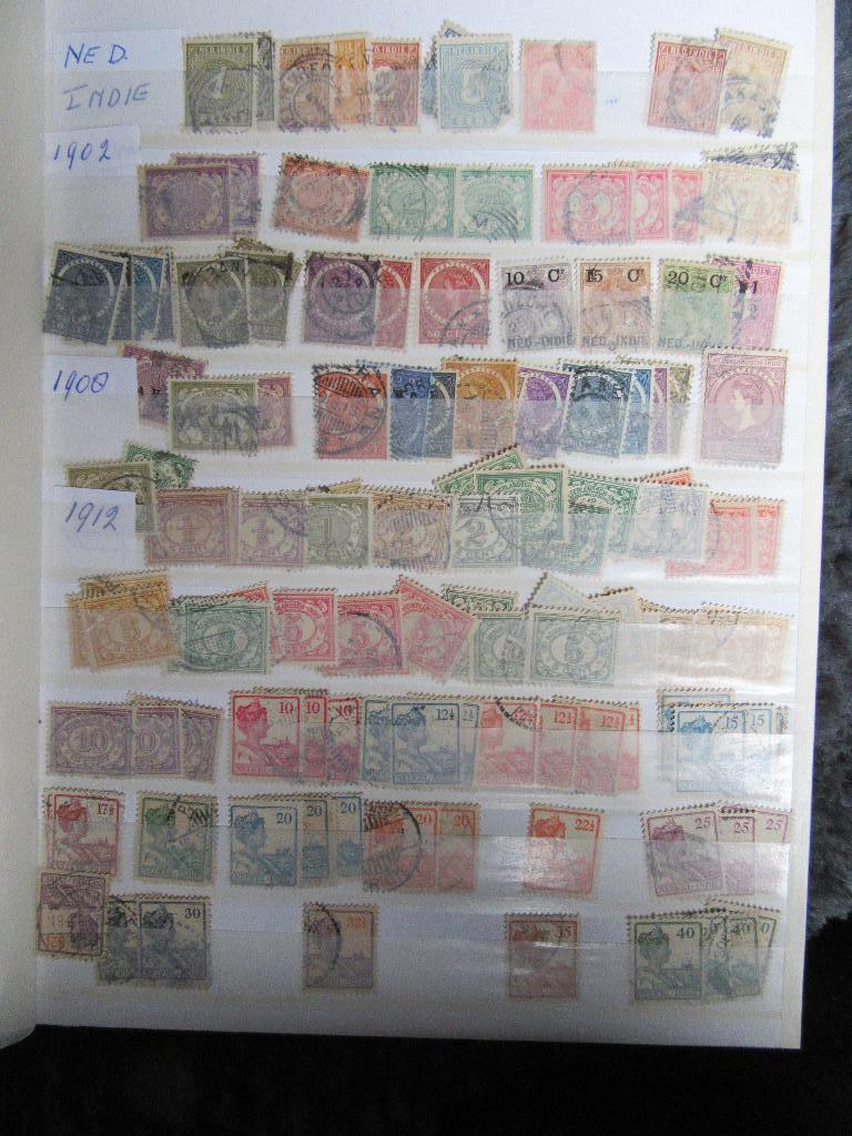 Postzegels Ned. Indie-N.A-N. Guinea-Suriname, Postzegels en Munten, Postzegels | Nederland, Verzenden, Na 1940, Gestempeld